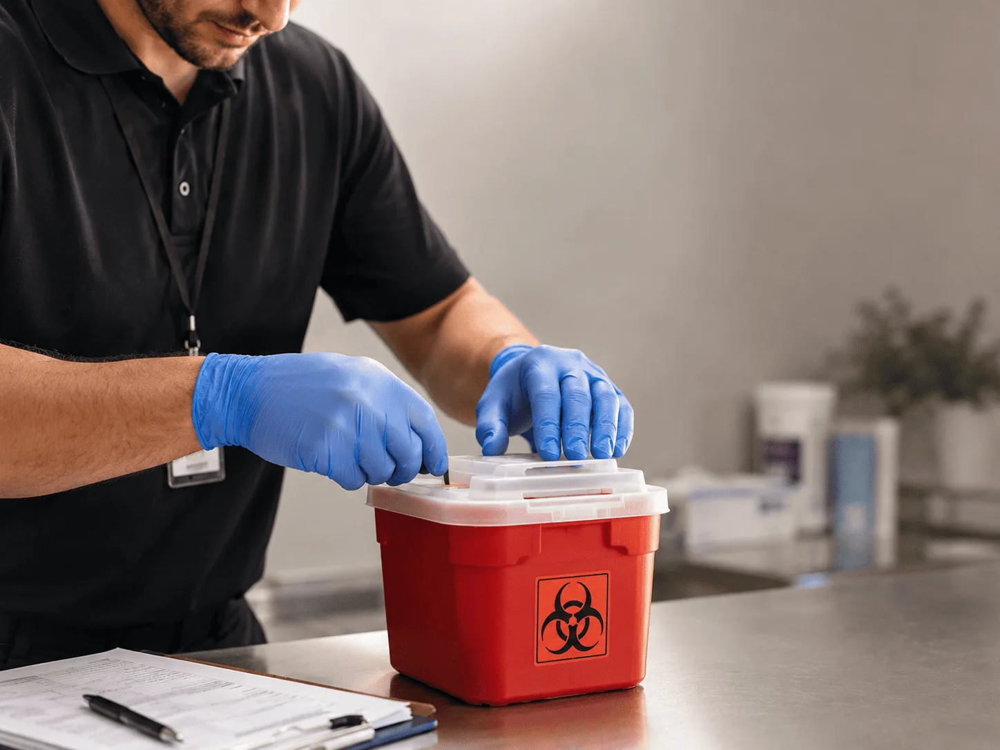 Why choose Sharps Waste Disposal in Selfridge, ND